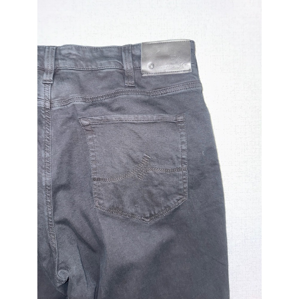 Excellent 34 Heritage 38/34 Charisma Jeans Black Comfort Rise Classic Straight
